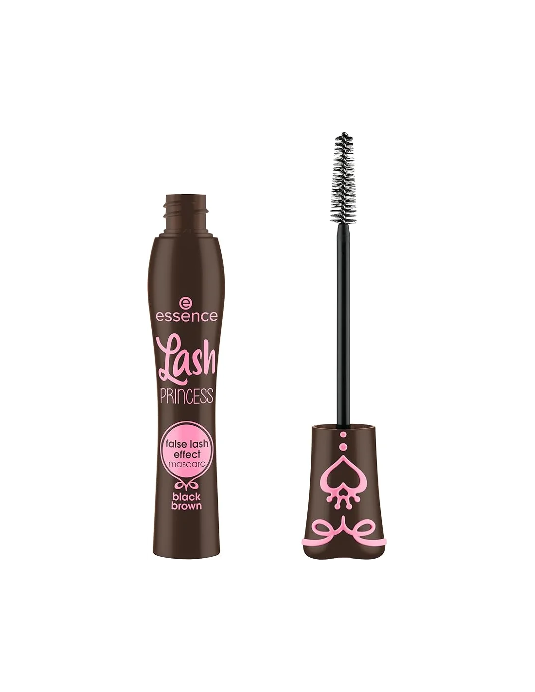 ESSENCE COSMETICS ESSENCE COSMETICS Lash Princess Mascara Black Brown 12 ml Wimperntusche Augenbrauen-Make-up