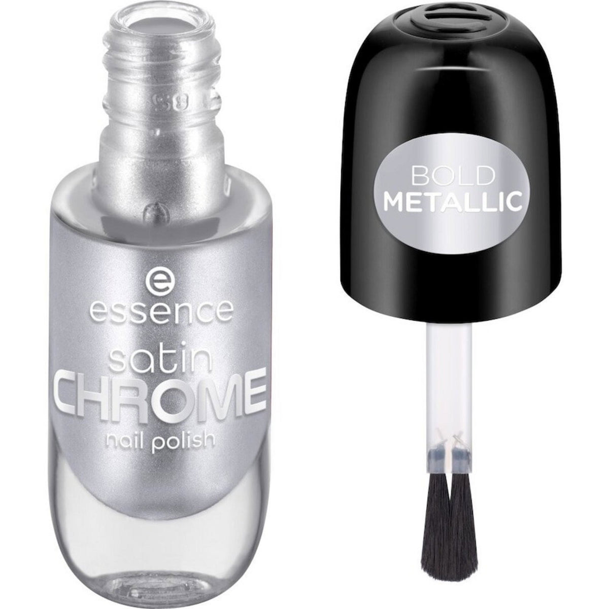 Essence Essence, Satin Chrome, Satin, Nagellack, 04, SteelGPT, 8 ml Regular