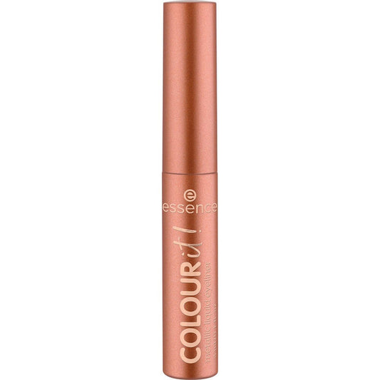 Essence Colour It! Flüssiger Eyeliner 01 Polierte Bronze – Metallischer Glanz für strahlende Augen