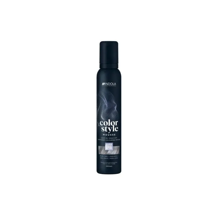 INDOLA INDOLA Color Style Mousse Pearl Grey 200 ml Haarschaum Kosmetik