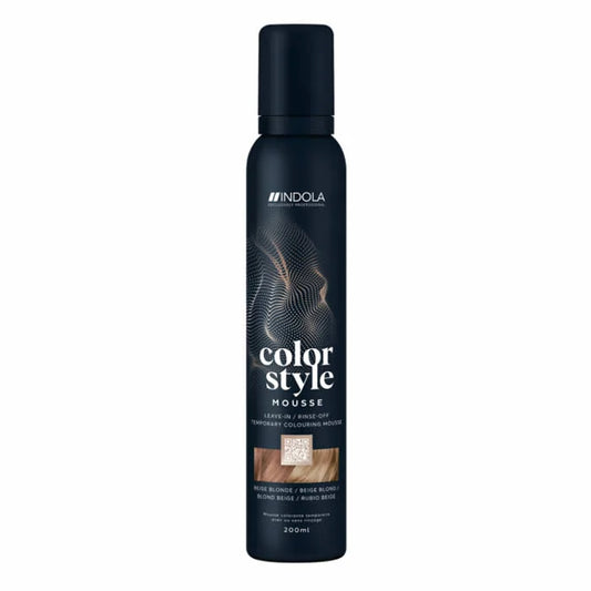 INDOLA INDOLA Color Style Mousse Beige Blonde Schaumfestiger 200 ml Kosmetik