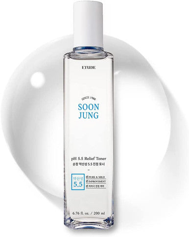ETUDE HOUSE ETUDE HOUSE Soon Jung 5,5 Toner 200 ml Gesichtswasser für empfindliche Haut Kosmetik