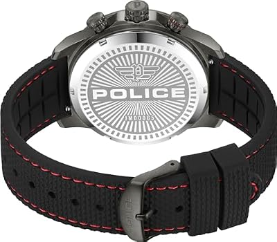 Police Denver PL.15403JSTB/02 Herren Chronograph 46 mm Schwarz