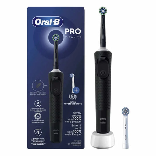 ORAL-B Vitality Pro elektrische Zahnbürste schwarz Kosmetik