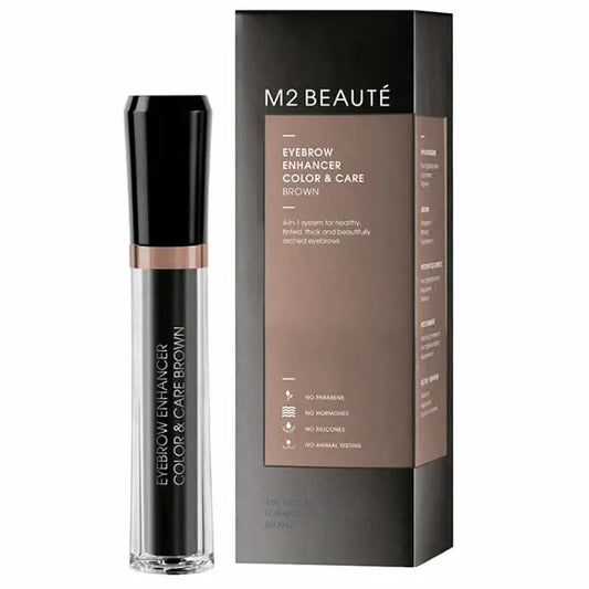 M2 BEAUTÉ Eyebrow Enhancer Color Care Brown 6 ml Augenbrauen-Make-up