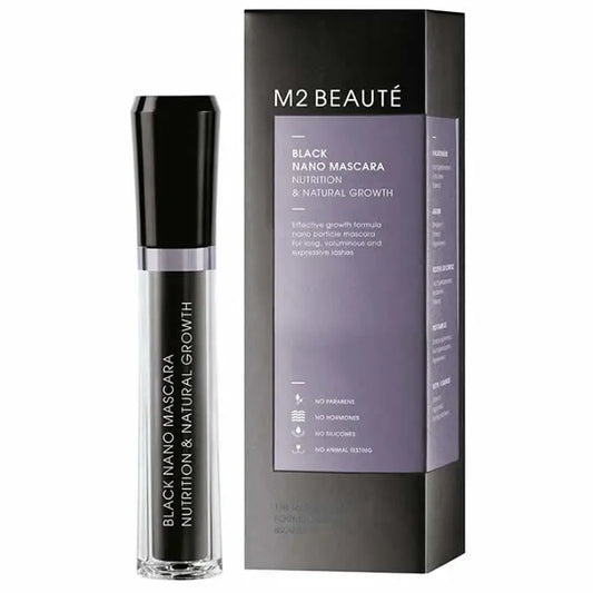 M2 BEAUTÉ M2 BEAUTÉ Black Nano Mascara 6 ml Mascara schwarz präzise Definition