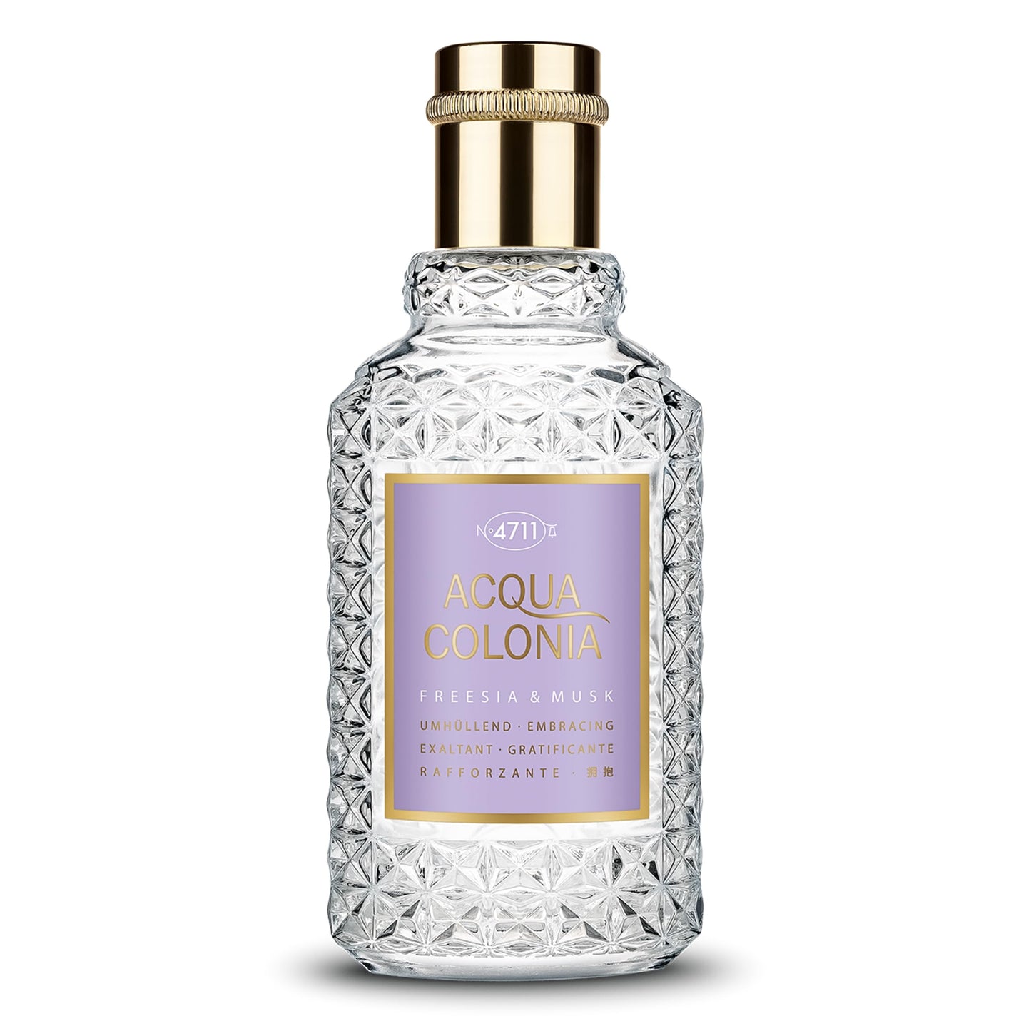 4711 4711, Acqua Colonia Freesia & Musk, Eau de Cologne, Unisex, 50 ml Regular