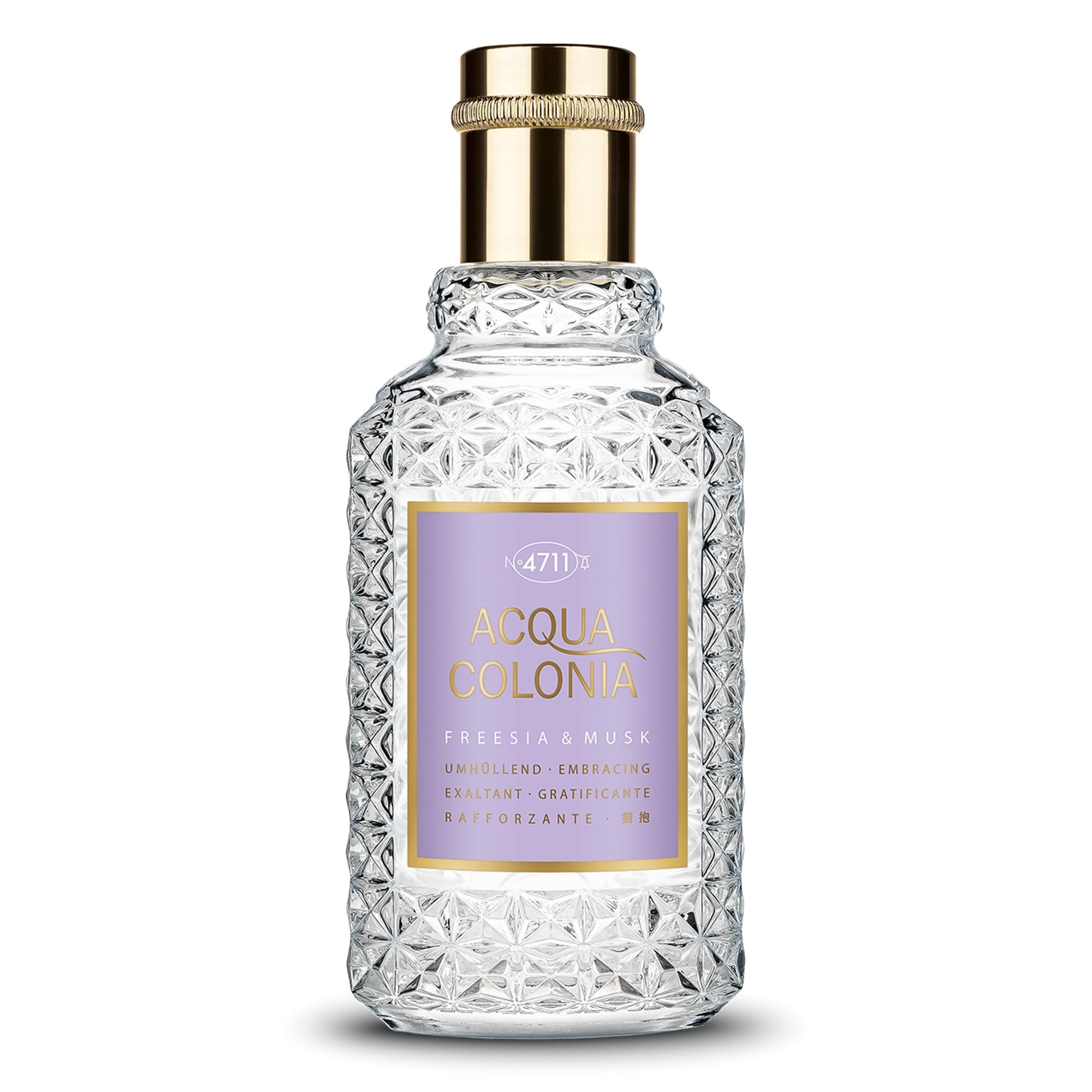 4711 4711, Acqua Colonia Freesia & Musk, Eau de Cologne, Unisex, 50 ml Regular