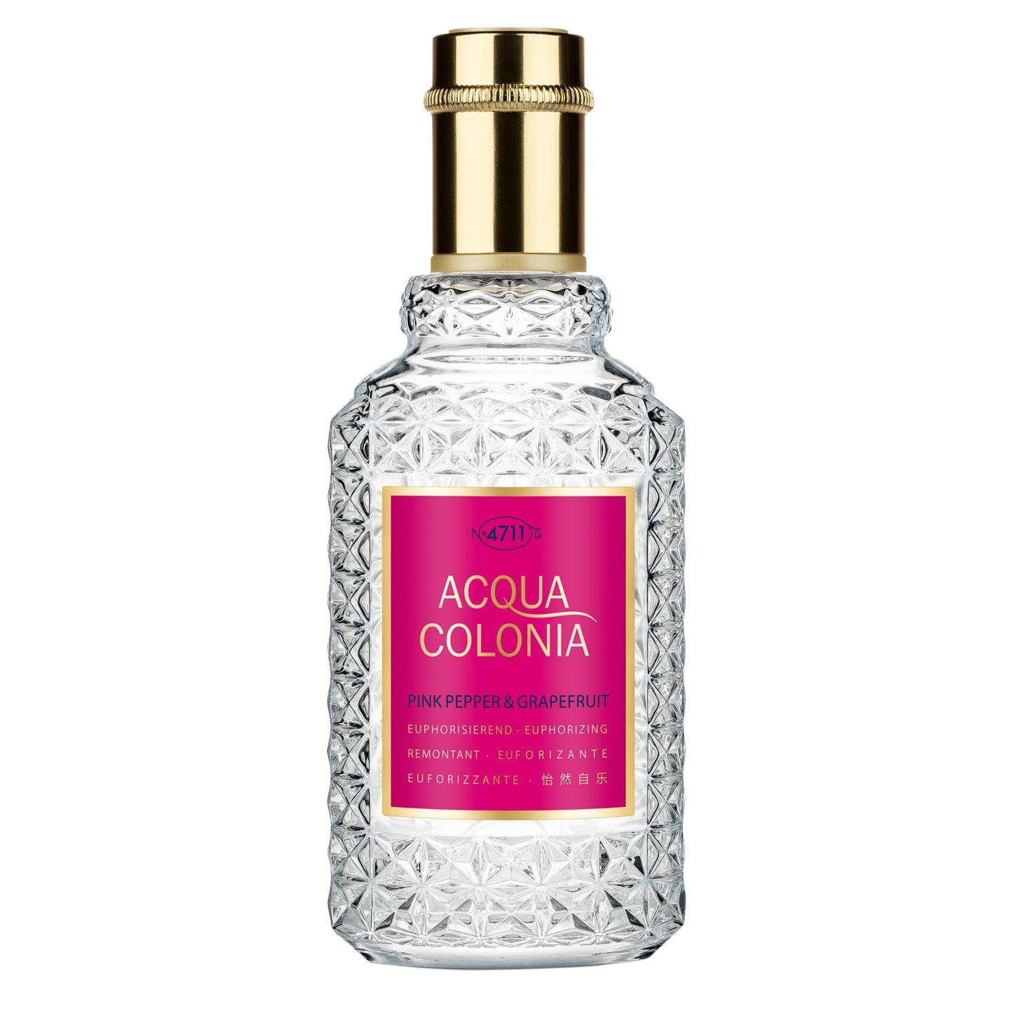 4711 Acqua Colonia Pink Pepper & Grapefruit – Frisches Unisex Eau de Cologne 50 ml