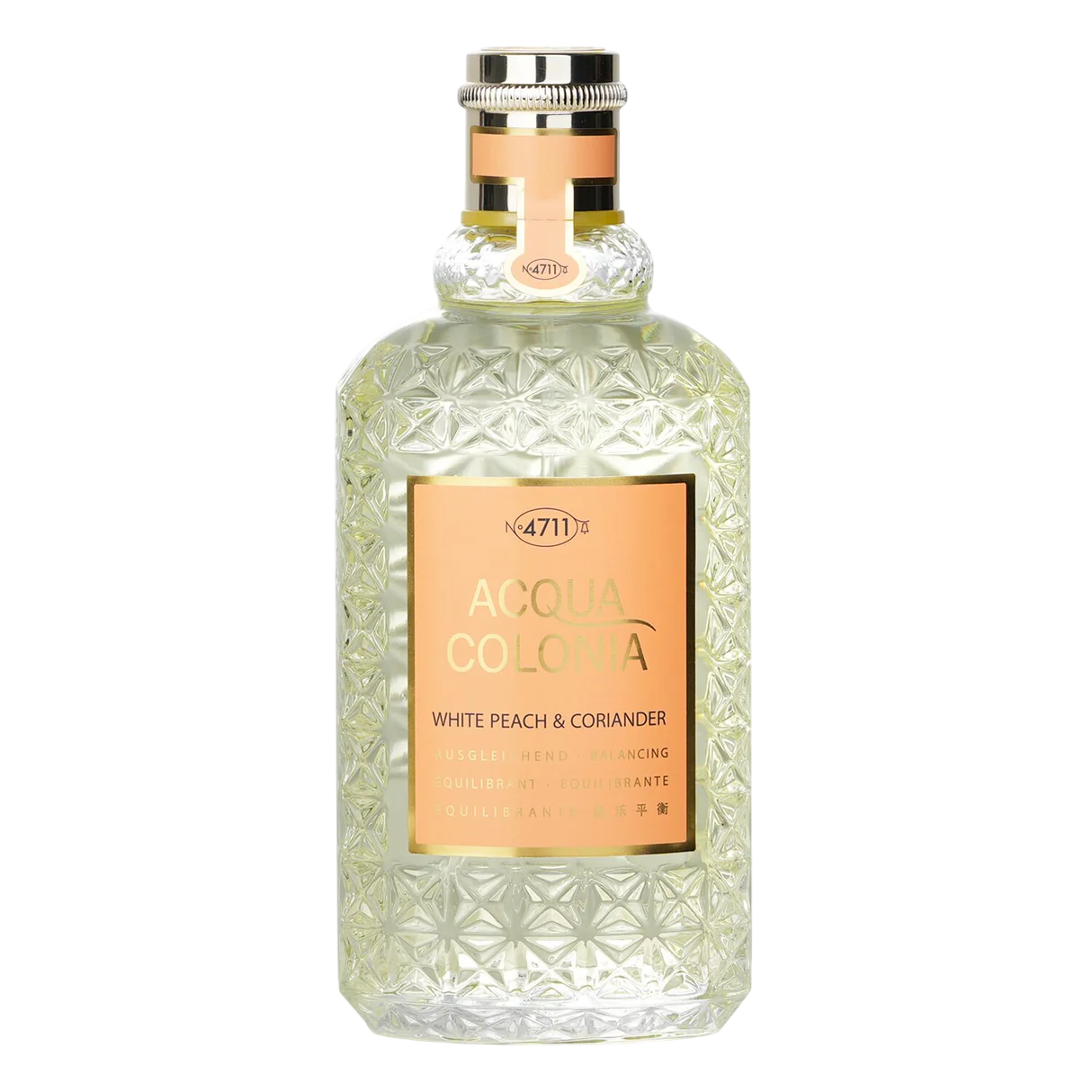 4711 4711, Acqua Colonia White Peach & Coriander, Eau de Cologne, Unisex, 170 ml Regular