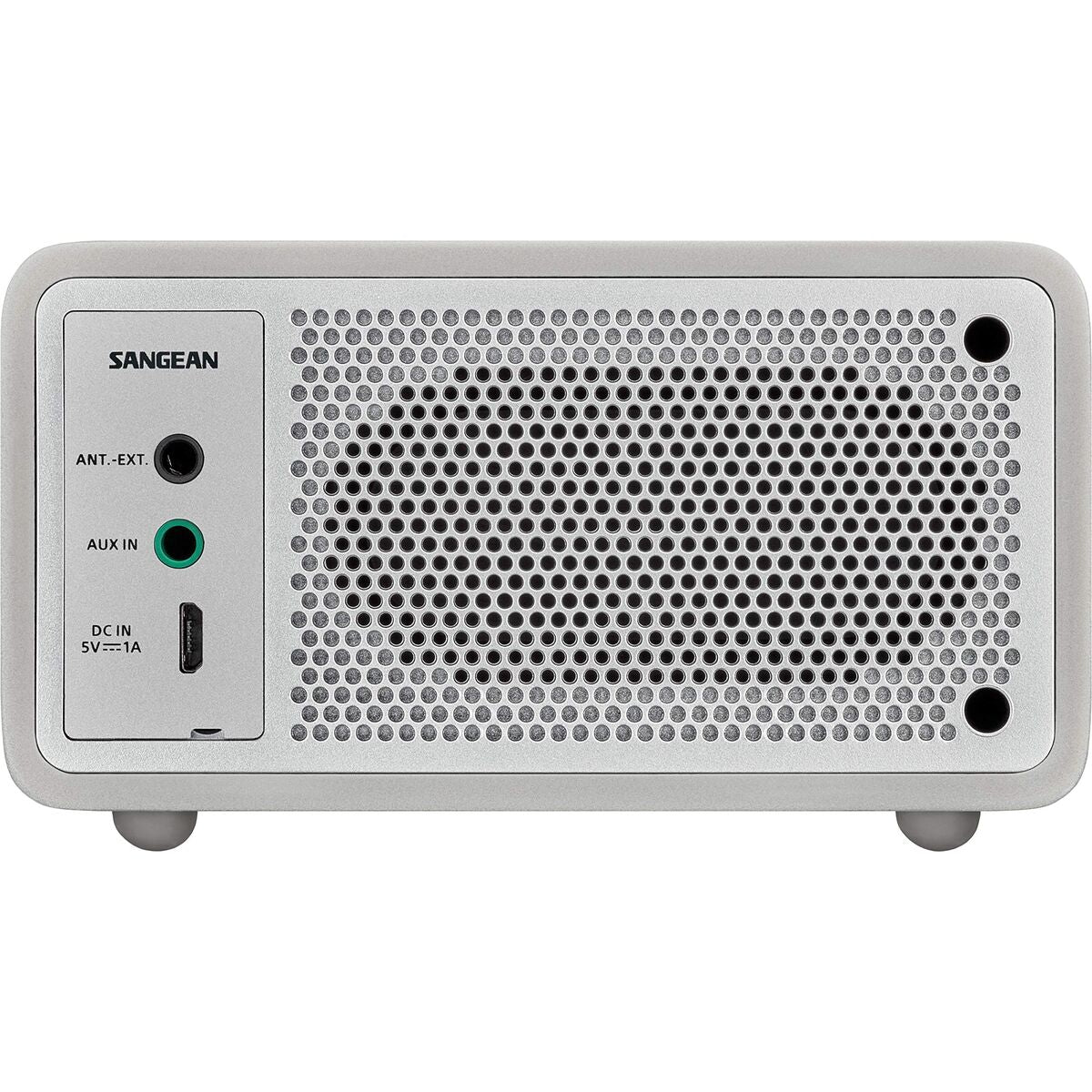 Sangean Transistor-Radio Sangean Ddr7 Mini Silberfarben Fm Retro
