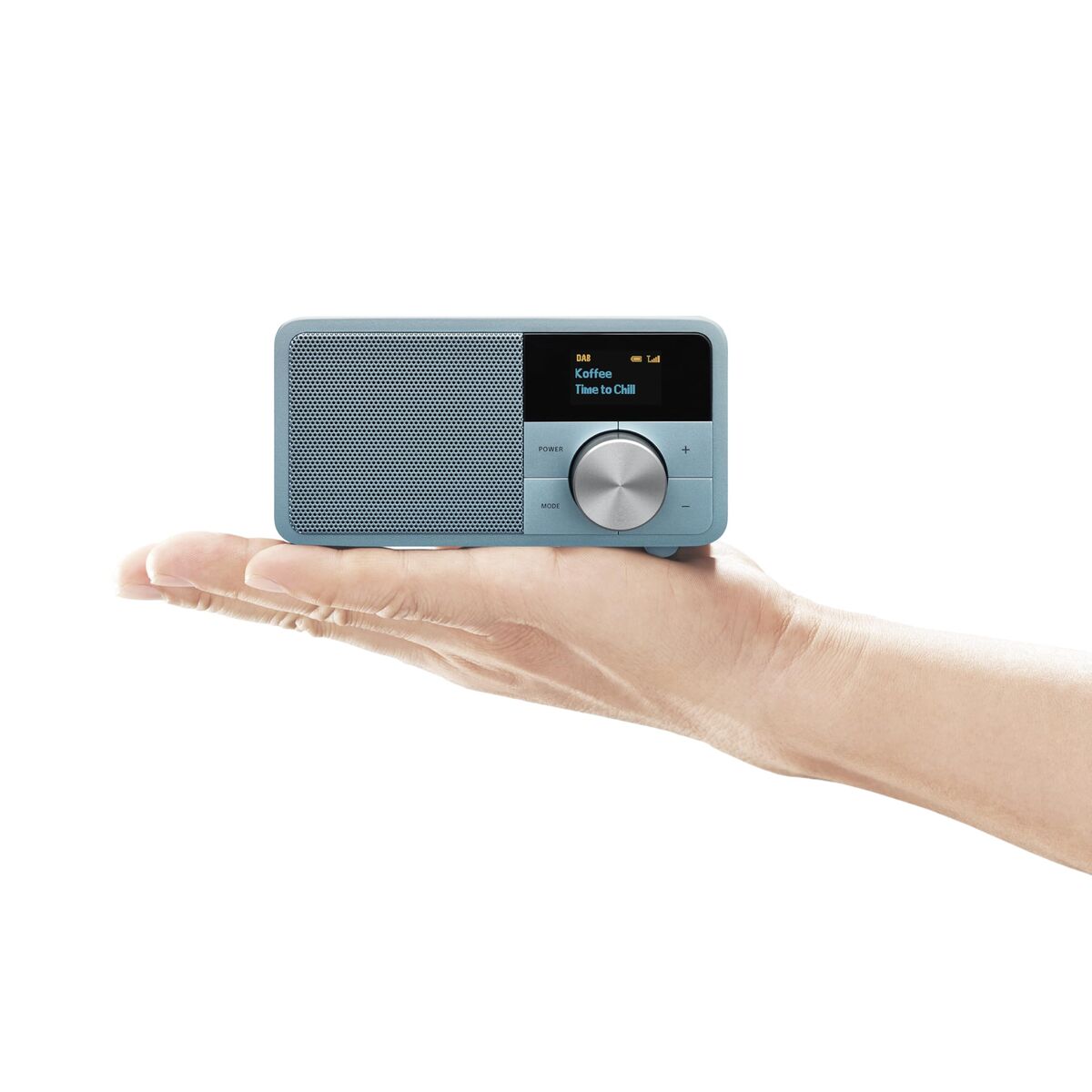 Sangean Transistor-Radio Sangean Ddr7 Mini Blau Fm Retro