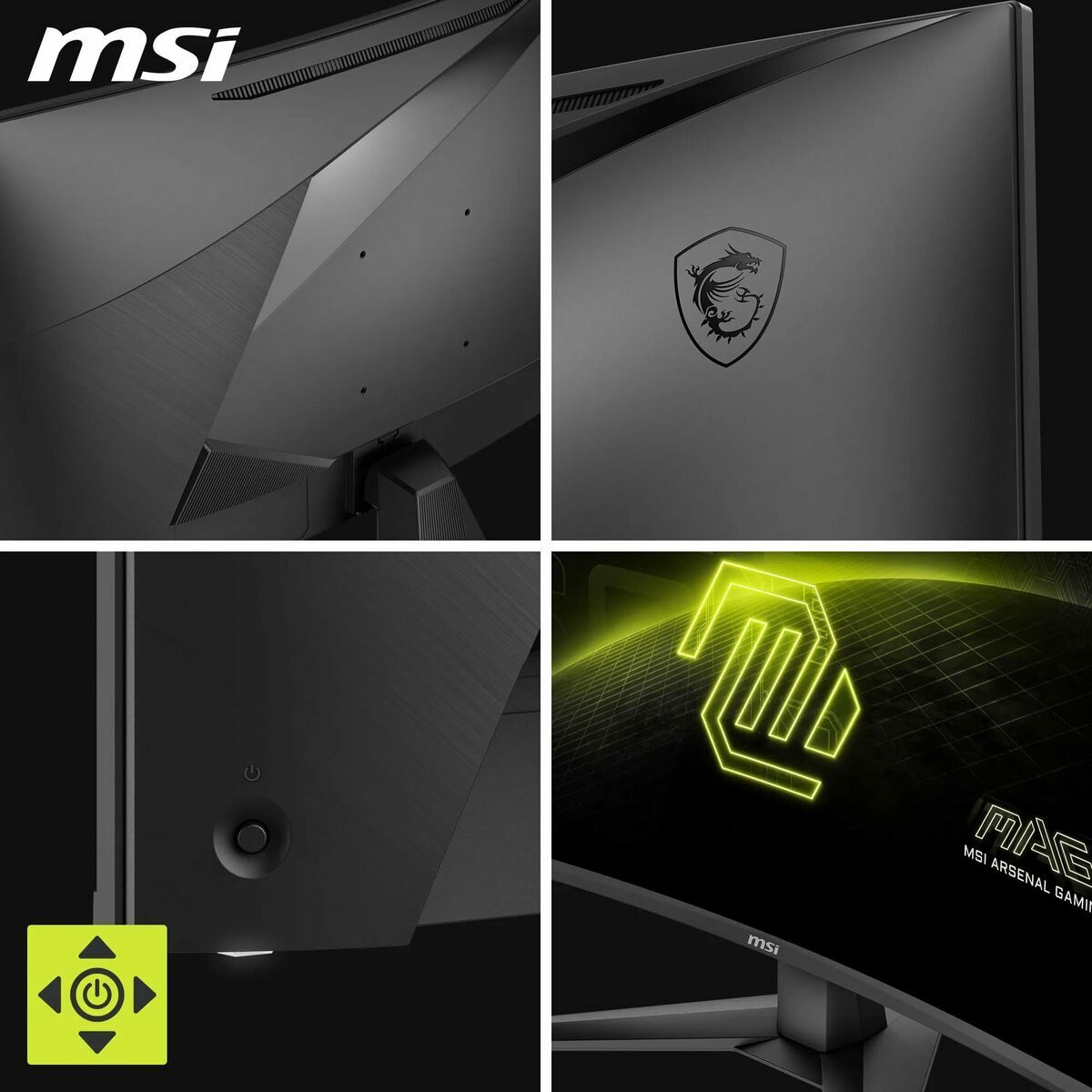 Msi Gaming-Monitor Msi 9S6-3Ce11M-032 27&quot; Full Hd
