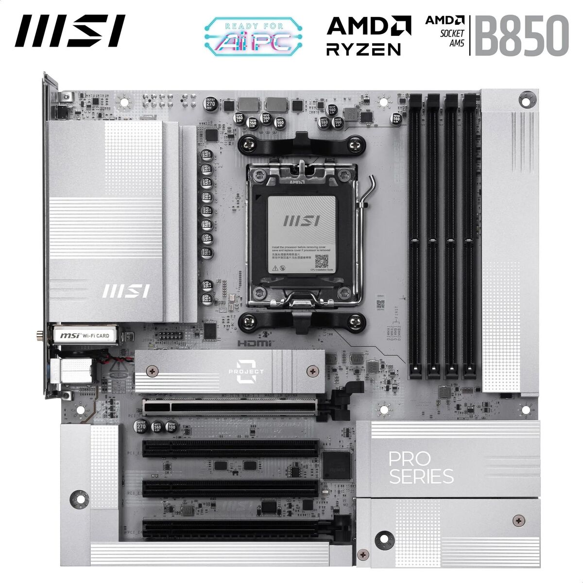 Msi Motherboard Msi 911-7E78-001 Amd B850