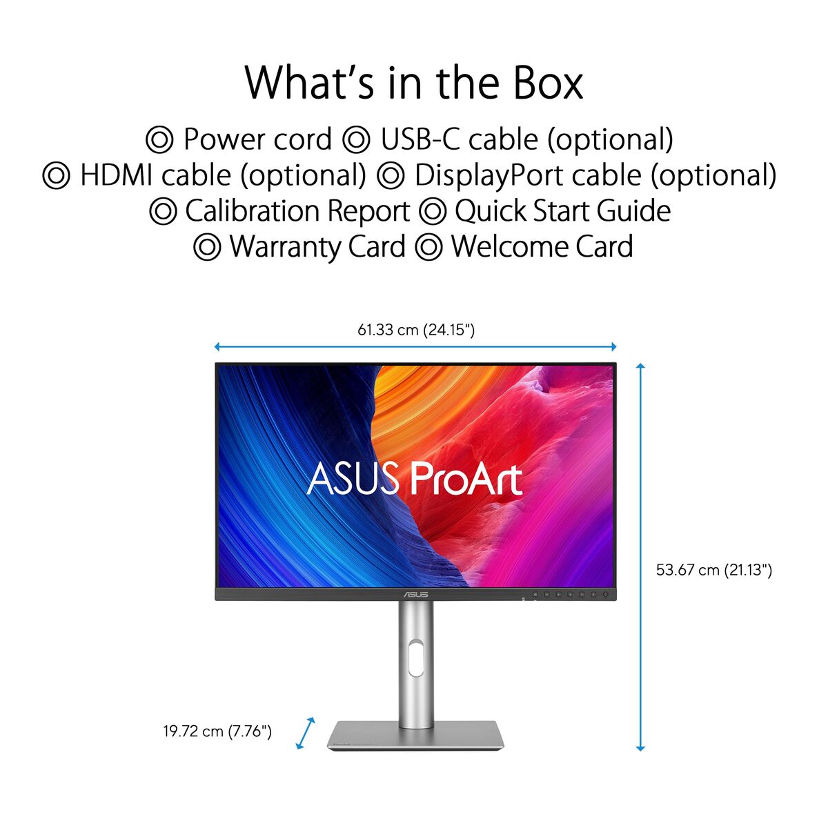 Asus Gaming-Monitor Asus Pa278Cfrv Quad Hd 27&quot;