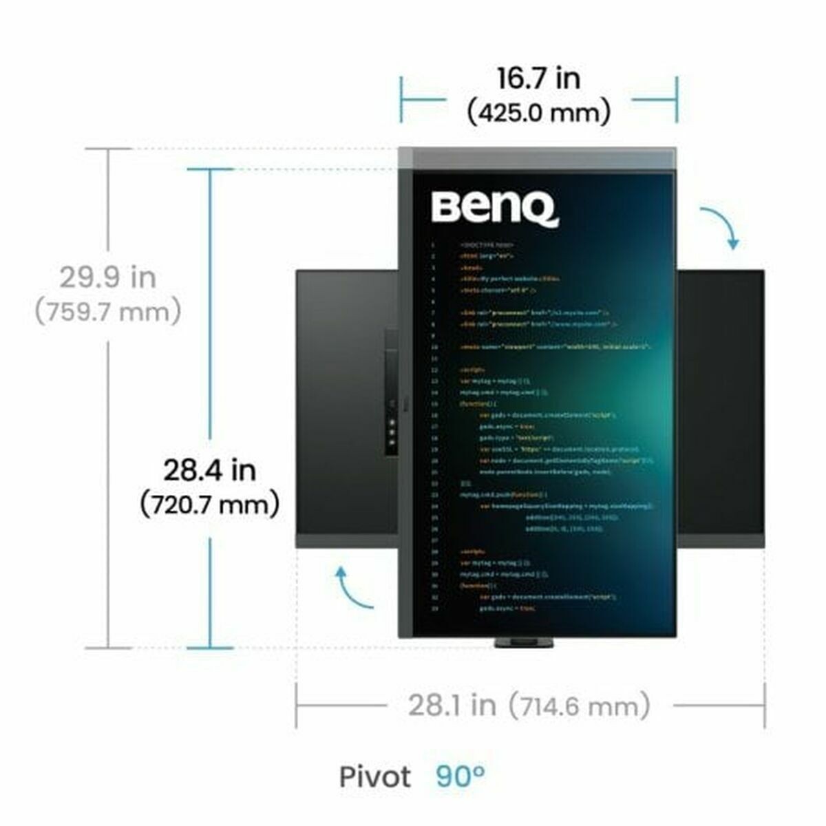 Benq Gaming-Monitor Benq 9H.lmtla.tbe 4K Ultra Hd 31,5&quot;