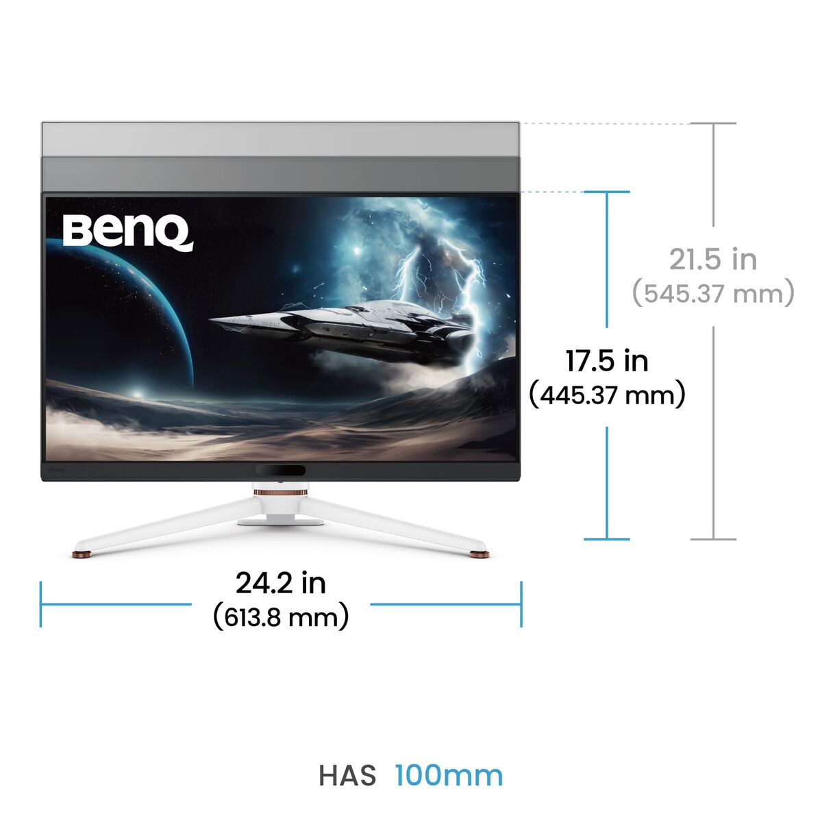 Benq Gaming-Monitor Benq 9H.ln2Lb.qbe 4K Ultra Hd 27&quot;