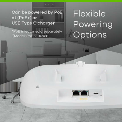 Zyxel Utp Starres Netzwerkkabel Der Kategorie 6 Zyxel Nwa210Be-Eu0101F Weiß