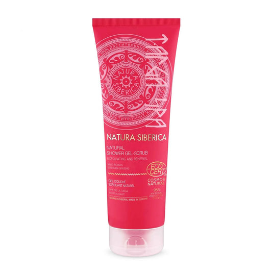 NATURA SIBERICA Natural Gel-Exfoliante Siberian Ginseng 200 ml Peeling Gel Kosmetik