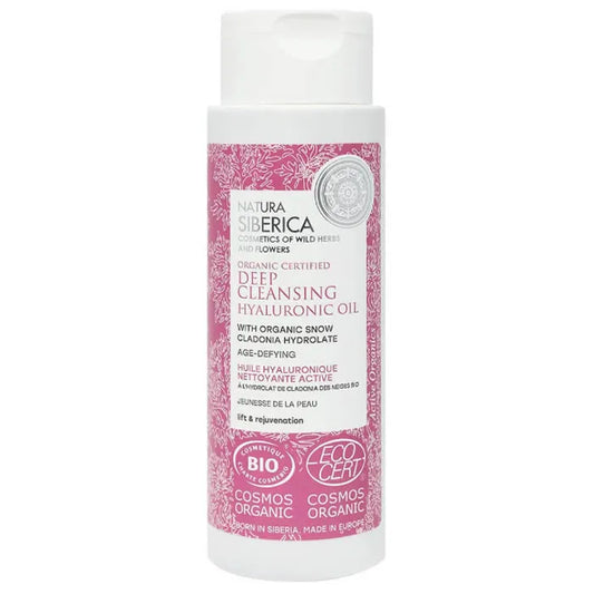 NATURA SIBERICA Age Defying Deep Cleansing Hyaluronic Oil 150 ml Reinigungsgesichtöl Kosmetik