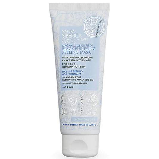 NATURA SIBERICA Black Purifying Peeling Maske 75 ml Kosmetik