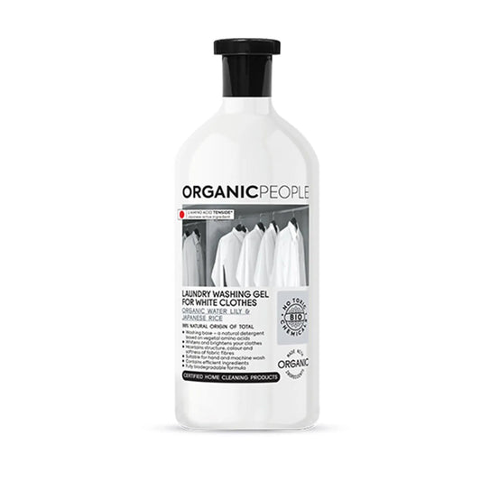 ORGANIC PEOPLE ORGANIC PEOPLE Weiss Clothes Waschgel Water Lily und Japanese Rice 200 ml Kosmetik