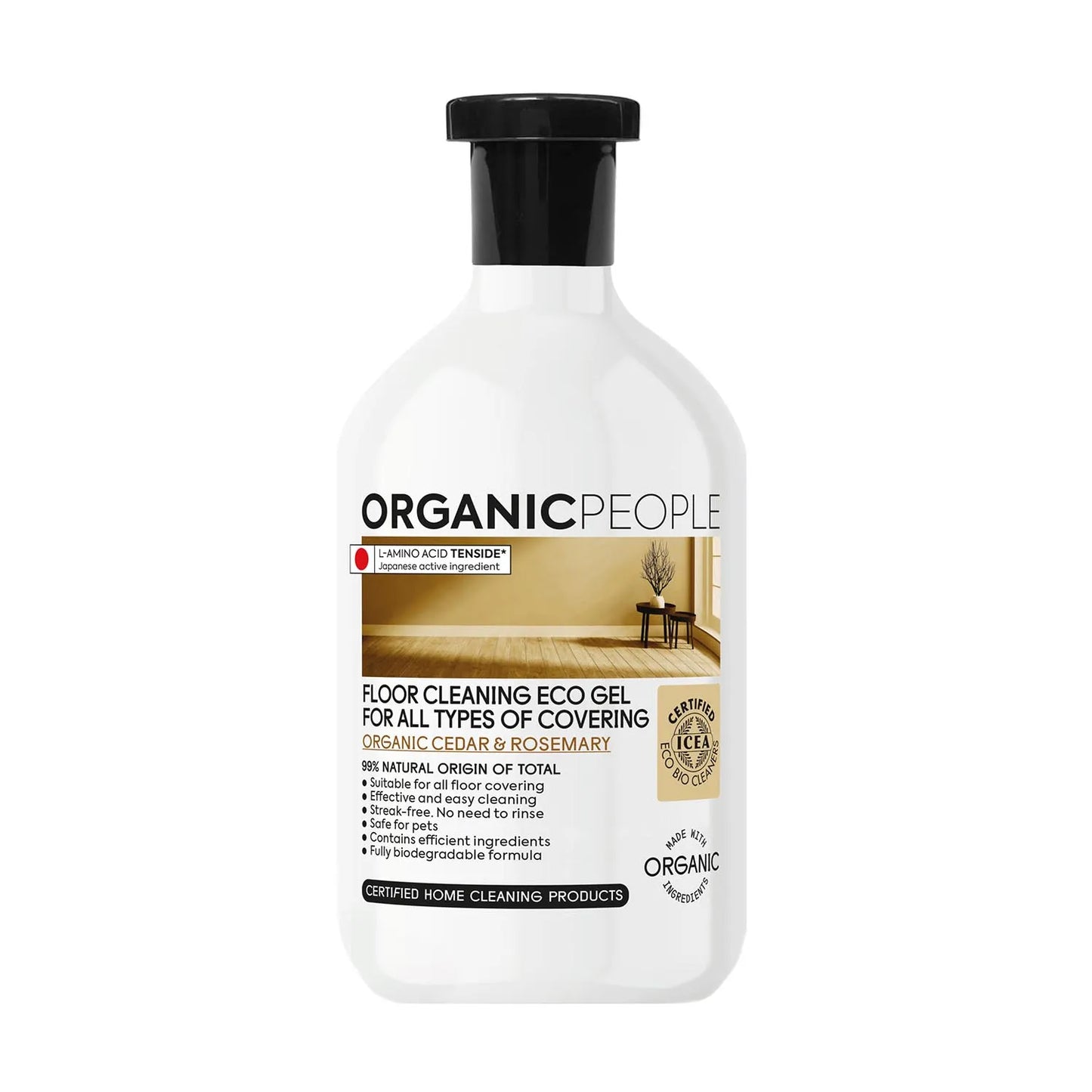 ORGANIC PEOPLE ORGANIC PEOPLE Eco Gel 200 ml zur Reinigung mit Bio-Zedernholz für alle Hauttypen Kosmetik