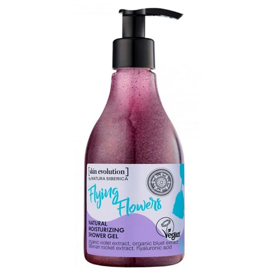 NATURA SIBERICA Flying Flowers natürlich feuchtigkeitsspendendes Duschgel 260 ml Gesichtscreme