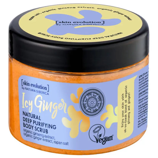 NATURA SIBERICA Natural Deep Purifying Body Scrub Icy Ginger 300 ml Kosmetik