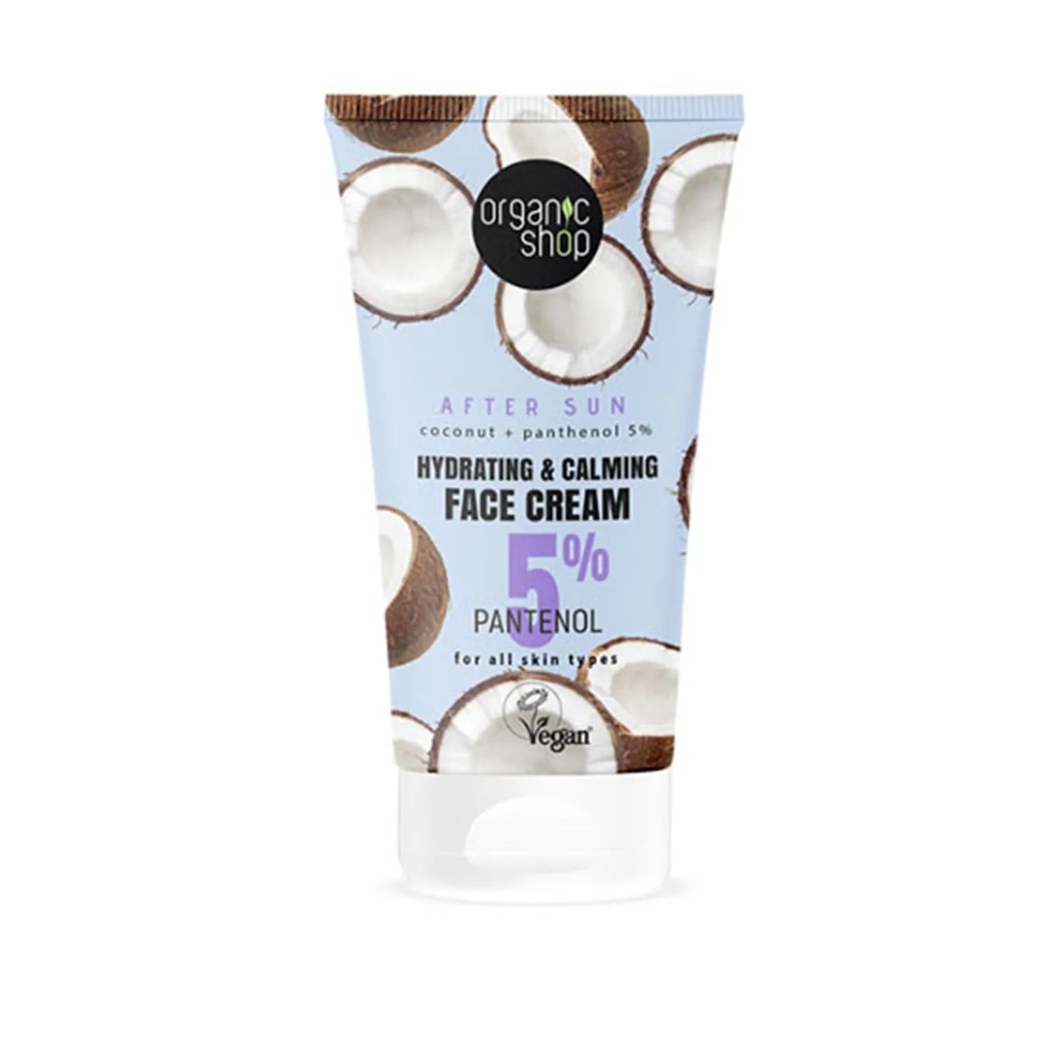 ORGANIC SHOP ORGANIC SHOP Coconut Crema Facial 5 Pantenol Gesichtscreme 50 ml Kosmetik