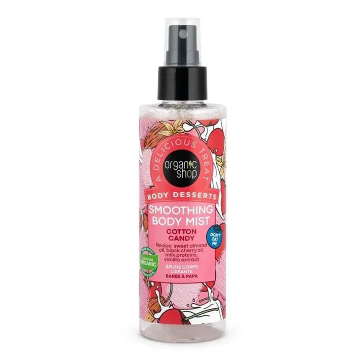 ORGANIC SHOP ORGANIC SHOP Body Desserts Cotton Candy Körperspray 200 ml Kosmetik
