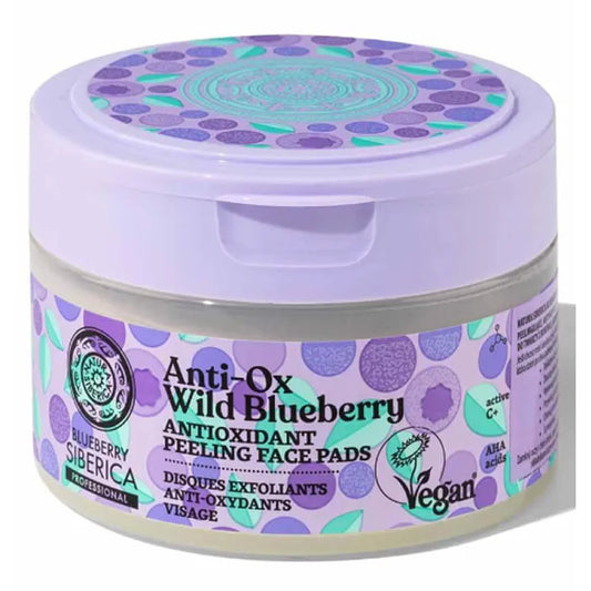 NATURA SIBERICA Antioxidant Peeling Face Pads 20 Stück Reinigungspads für das Gesicht Kosmetik