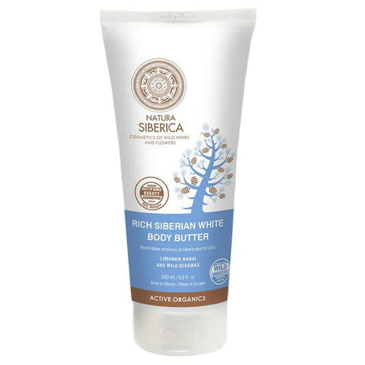 NATURA SIBERICA Rich Siberian White Body Butter 200 ml Körperpflege Kosmetik