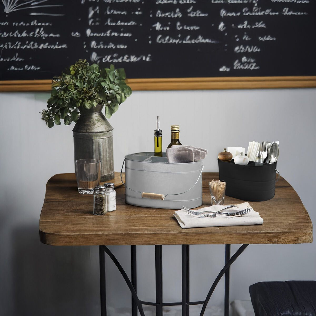 My Bar Mehrzweckkorb My Bar Metall 16,5 X 12,5 X 11 Cm (8 Stück)