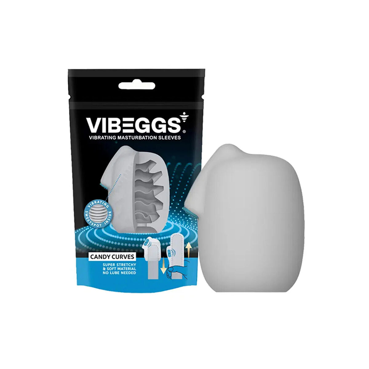 VIBEGGS Masturbator Ei - Erotisches Vergnügen für Jeden