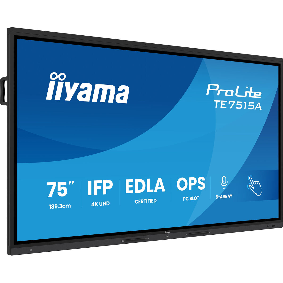 Iiyama Monitor Iiyama Te7515A-B1Ag 75&quot; 4K Ultra Hd
