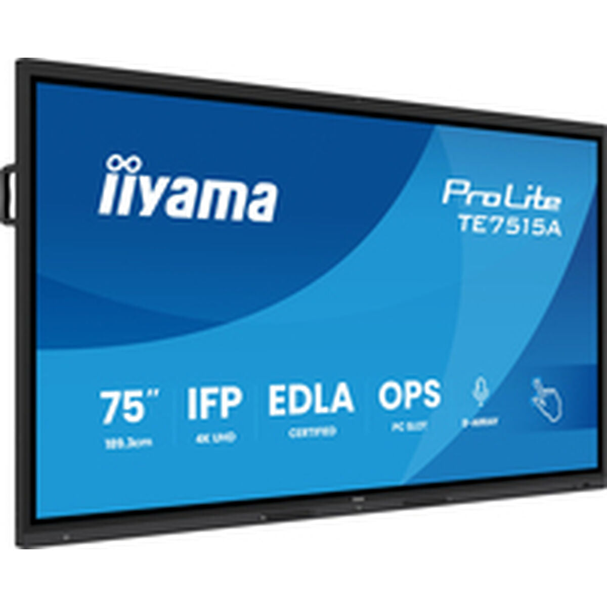 Iiyama Monitor Iiyama Te7515A-B1Ag 75&quot; 4K Ultra Hd