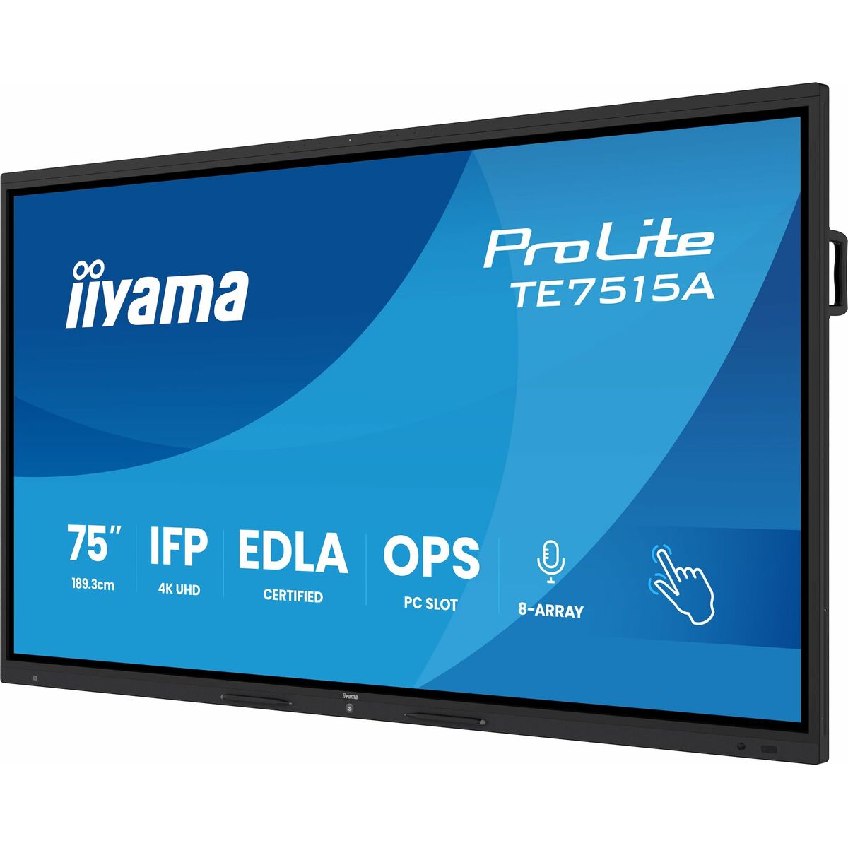 Iiyama Monitor Iiyama Te7515A-B1Ag 75&quot; 4K Ultra Hd