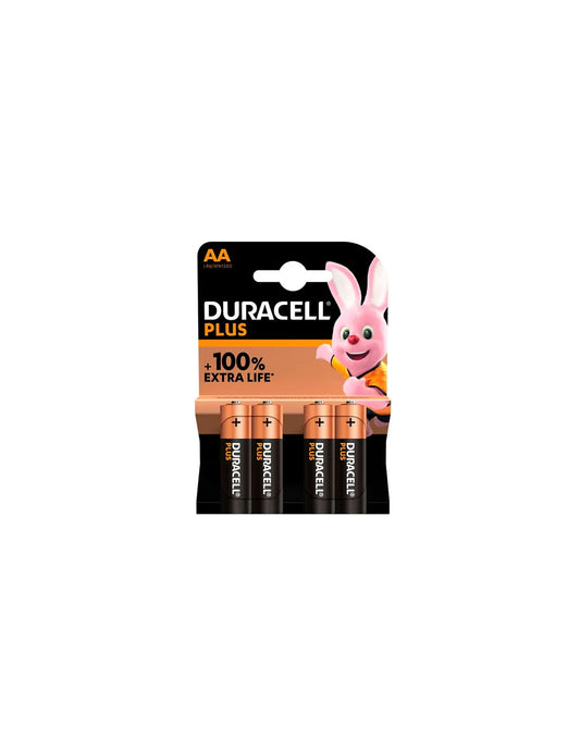 DURACELL Plus Power LR06 Batterien AA Pack 4 Stück Kosmetik