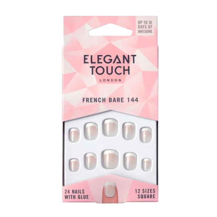 ELEGANT TOUCH ELEGANT TOUCH Natürliche French Bare Nägel 144 Stück Größe XS Kosmetik