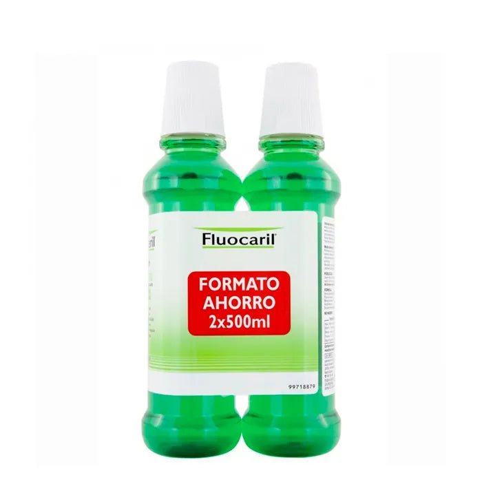 FLUOCARIL FLUOCARIL Mundspülung 2 x 500 ml Packung Conditioner