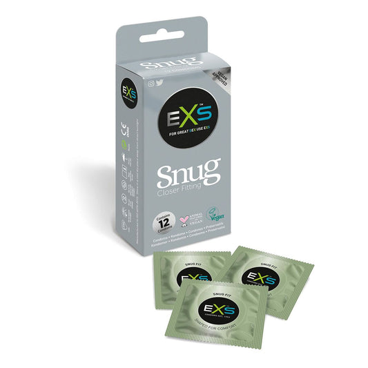 EXS Snug Kondome - 12 Stück für optimalen Komfort