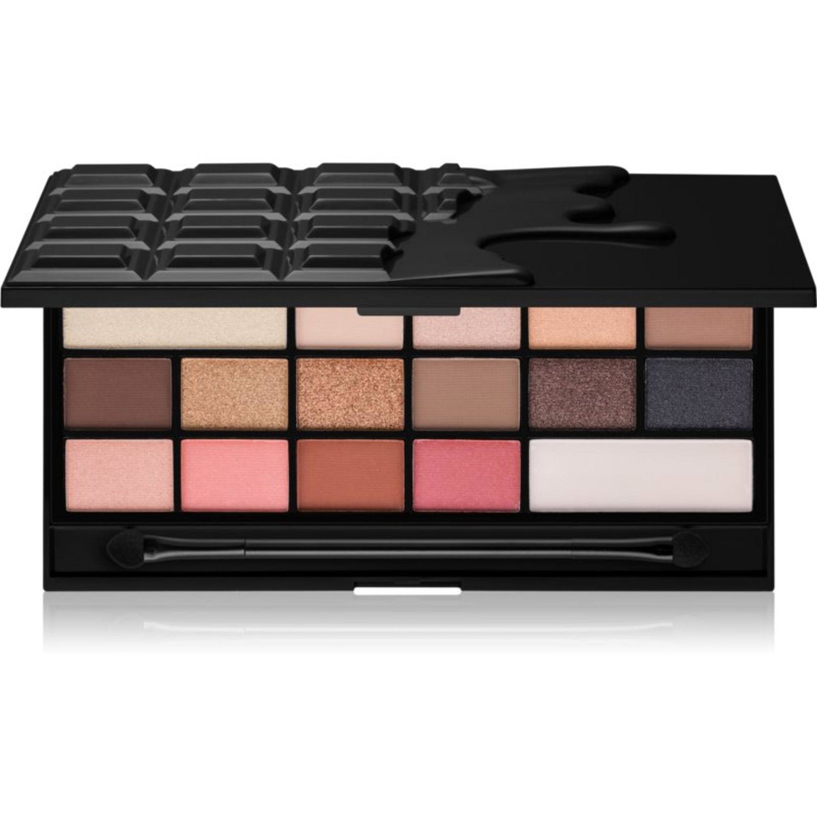 Makeup Revolution Makeup Revolution, Chocolate Vice, Vegan, Lidschattenpalette, 14 Shades, 22 g Regular