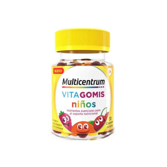 MULTICENTRUM Vitagomis Kinder Multivitamin Vitamine 30 Stück Gummies Kosmetik