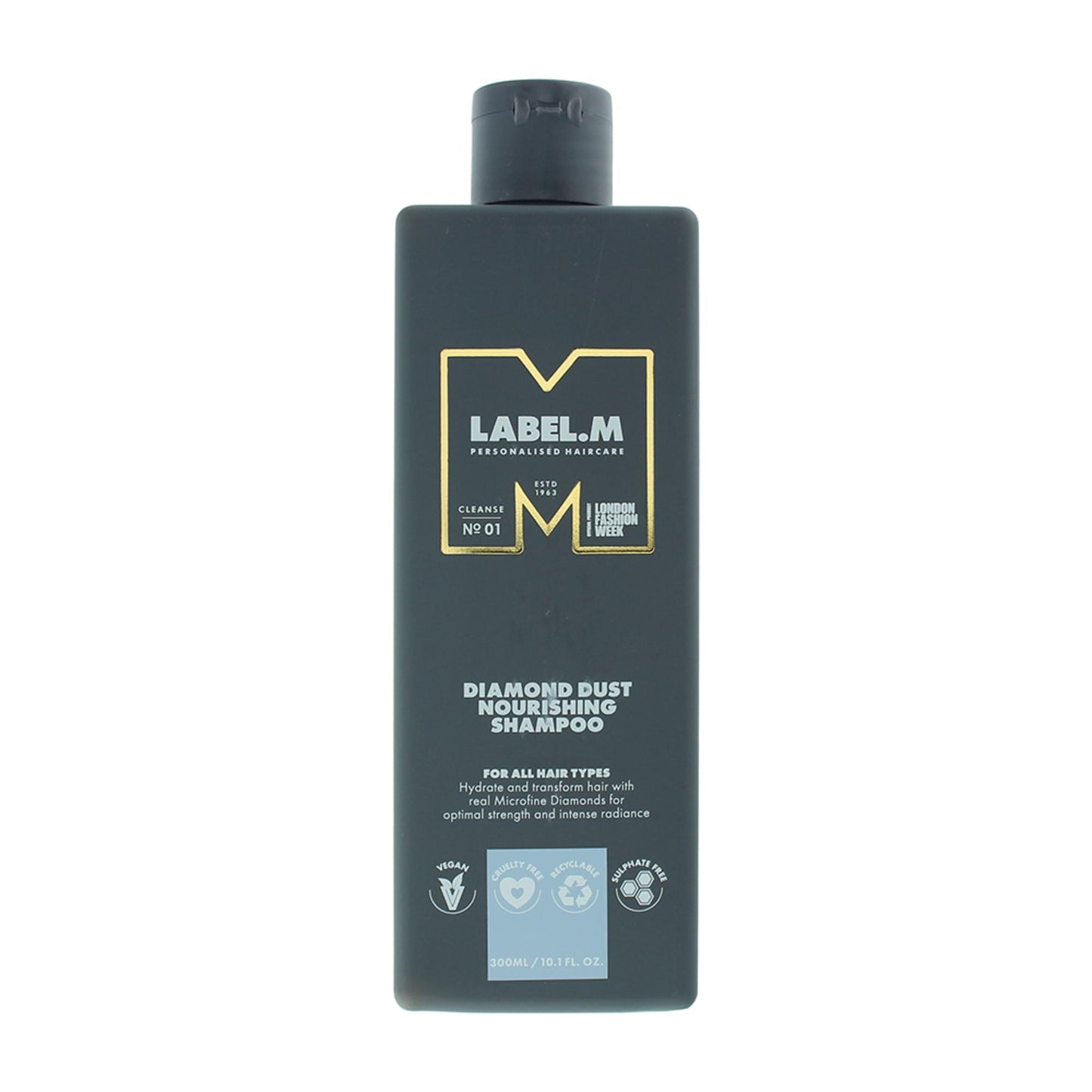 Label.M Diamond Dust Haarshampoo 300 ml – Nährende Pflege für strahlendes Haar