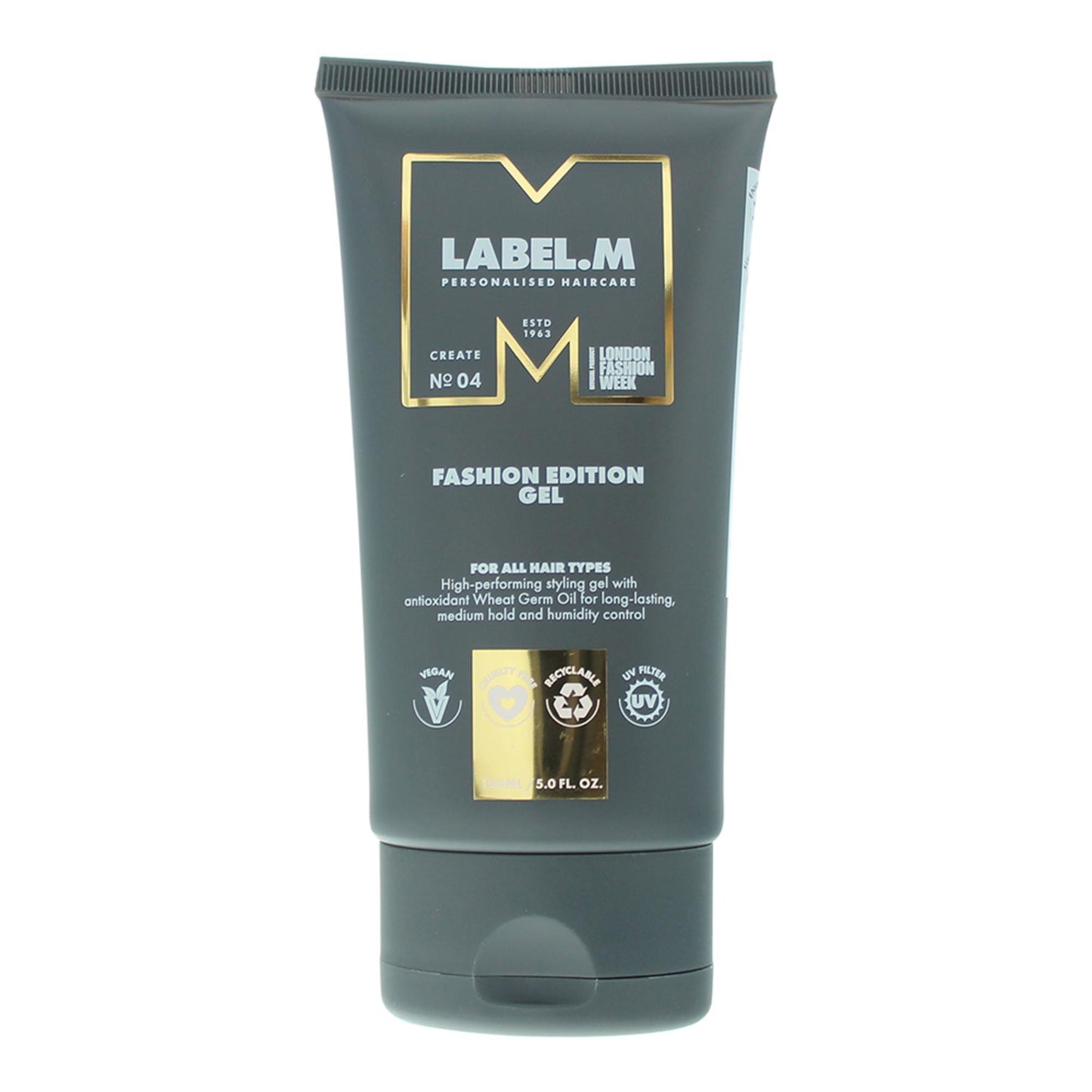 Label.M Label.M, Fashion Edition, Haarstyling-Gel, Feuchtigkeitsbeständig, Mittlerer Halt, 150 ml Regular