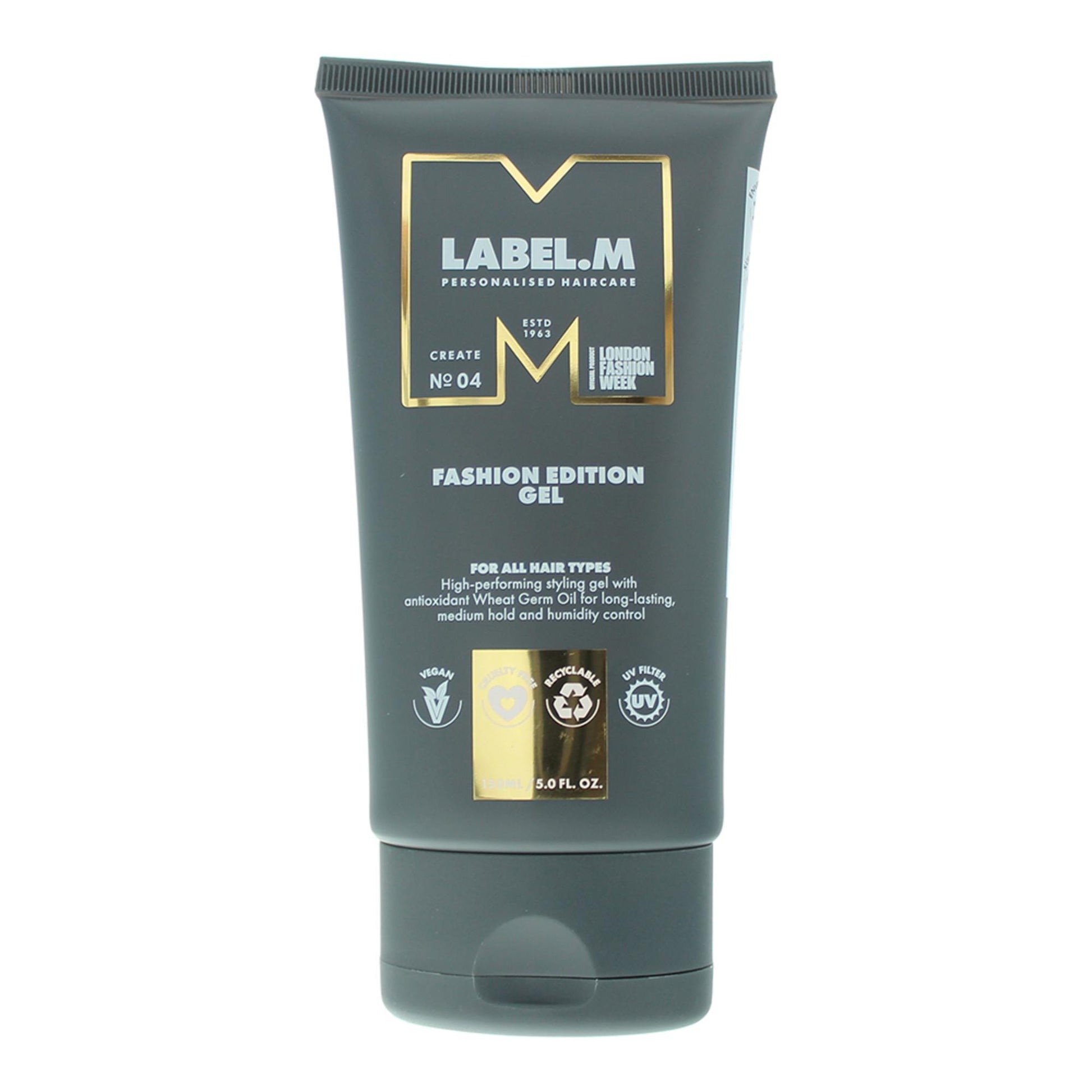Label.M Label.M, Fashion Edition, Haarstyling-Gel, Feuchtigkeitsbeständig, Mittlerer Halt, 150 ml Regular