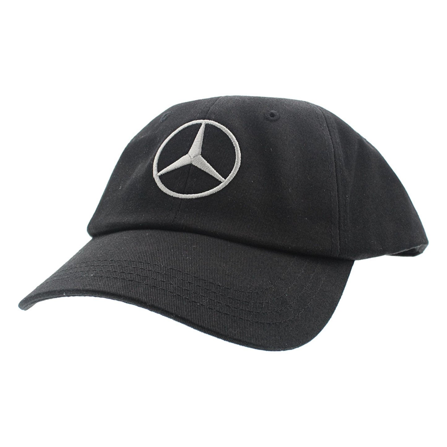 Mercedes-Benz Mercedes-Benz, Black Cap, Logo-Detail, Gummikappe, Schwarz Regular