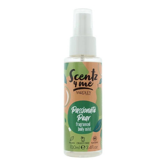 Yardley Yardley, Scentz 4 Me Passionate Pear, Duftspray, Für Frauen, 100 ml Regular