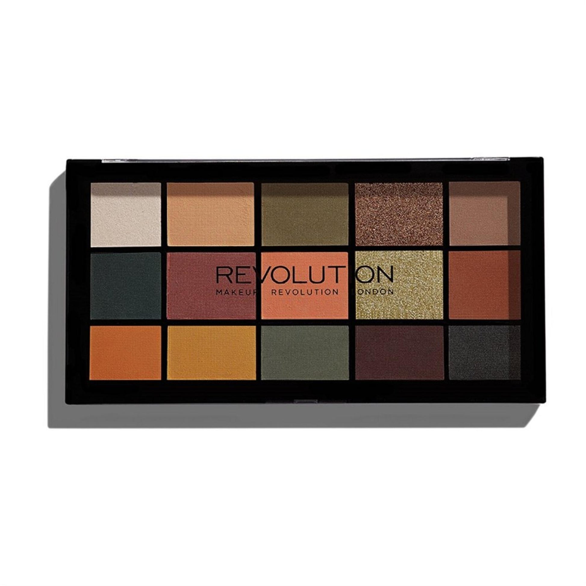 Makeup Revolution Makeup Revolution, Reloaded, Vegan, Lidschattenpalette, Ikonische Division, 15 stk., 16.5 g Regular